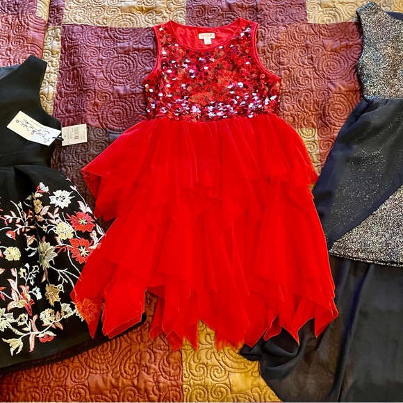 Set of 6 gorgeous and like new dresses!! Size 8 Paid $$$ - Picture 6 of 8